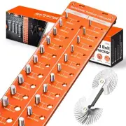 Thread Checker Nut and Bolt Thread Checker 14 Metric & 14 Standard Size Threa...