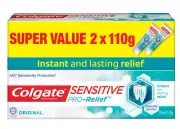 Colgate Sensitive Pro-Relief COMPLETE PROTECTION Original Toothpaste 100g x 2