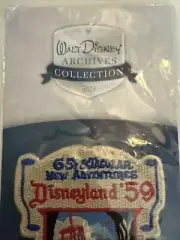 DISNEY D23 WALT DISNEY ARCHIVES DISNEYLAND '59 SKYWAY THRU GLACIER GROTTO PATCH