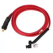 Welding Torch TIG Welder Argon Arc Soldering Tool Portable Red Plastic 4-Meter