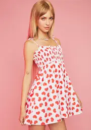 [Sugar Thrillz] Pure Loyal Maneater Smocked Mini Dress