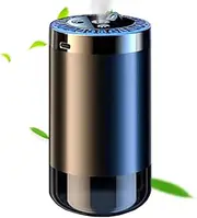 Car Aromatherapy Diffuser - Car Air Humidifier,5 Modes Adjustable Mist Humidifier with Projection, Odor Eliminator, Scent Decor for Bedroom