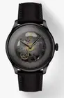 Tissot Chemin des Tourelles Skeleton Gunmetal Dial Men's Watch T1398363644100