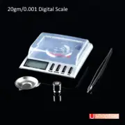 20g*0.001g High Precision Digital Milligram Scale Balance Powder Jewelry Scale