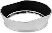 Haoge Metal Square Bayonet Lens Hood for Voigtlander Nokton Aspherical ASPH 40mm f1.2 VM,35mm f/1.2 VM, 50mm f1.2 VM Leica M-Mount Lens Replaces LH-8 Shade LH-VM35MS Silver