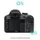【愛瘋潮】Qii Nikon D3200/D3300/D3400 玻璃貼