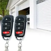 Garage Door Remote Metal Remote Control Display Brightness LED Indicator