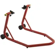 Front Adjustable Paddock Stand Back Wheel Motorcycle Moto Red