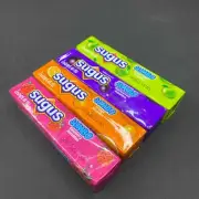 SUGUS JUMBO Raspberry, Green Apple, Blackcurrant, Orange, CANDY Thaifood