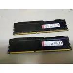 大台北 永和 二手 記憶體 RAM KINGSTON 金士頓 HX318C10FBK2/8 DDR3-1866 4G*2