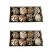 2x 8pc Nature Island Fun Ball Value Pack Rabbit/Guinea Pig Small Pet Chew Toy