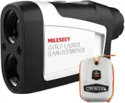 MiLESEEY Golf Rangefinder with Slope On/Off, 660 Yards Range Finder with...