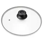 Glass Lid for Frying Pan, Fry, Skillet, Pot Cover with Handle, 12 Inch