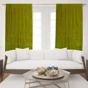 2 Panels Light Filtering Cotton Shibori Window Curtains Boho Home Decor Drapes