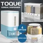 Toque Rice Storage Container Cereal Dispenser Grain Auto Dry Pet Food 10/12KG