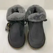 Birkenstock New w/ Box Bakki Graphite Hydrophobic Suede Leather Nar Select Size