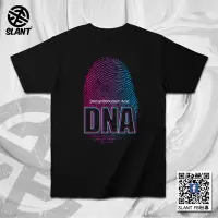 在飛比找Yahoo!奇摩拍賣優惠-SLANT DNA字樣 指紋圖樣 脫氧核醣核酸 DNA 基因