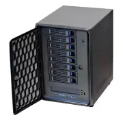 8 bay NAS case with hotswap mini-ITX. Better than QNAP Synology Orico