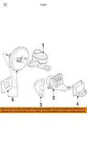 Saturn GM OEM 00-02 SC2-Brake Master Cylinder 21013195