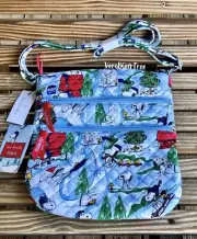 Vera Bradley Peanuts LIMITED ED Triple Zip Hipster SKI SLOPE SNOOPY SOLD OUT NWT