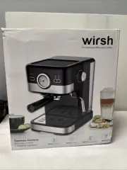 Espresso Machine - Professional Coffee Maker with Milk Frother Steam Wand