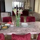 48"x24" Marvelous Rose Quartz Stone Dining Table Oink Pink Kitchen Island Slab