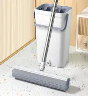Joybos® 28cm Household Super Absorbent Sponge Mop with Cleaning Bucket F41