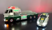 2016 Hess Truck and Dragster NIB- Lights & Sound w/ Battery Card- see video