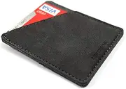 [ANVI Australia] Anvi Original Leather & Canvas Minimalist Wallet for Men & Women - Front Pocket Slim Wallet RFID Blocking Slim and Fashionable Design …