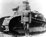 New 11x14 World War I Photo: Lieutenant Colonel George Patton in France, 1918