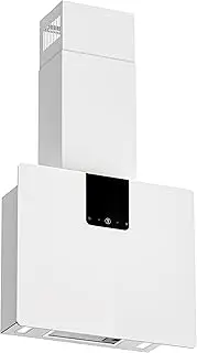 [FIREGAS] 60cm cooker hood, energy saving brushless motor, low noise, powerful suction, 9 speeds, 487m³/h, exhaust or recirculation mode, stainless steel and tempered glass, with filter CC170
