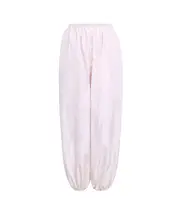 Alaïa Taffeta Balloon Pants FR34 pink