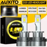 24000LM D2S D2R LED Headlight Bulbs Replace HID Xenon Super White Conversion Kit