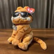 Ty Beanie Baby COOL CAT the Garfield Cat 6.5" NEW MWMTs Plush Stuffed Animal Toy