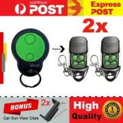 2 X merlin M842/ M832/ M844 Compatible Garage Door Remote Prolift 230T/430R NEW