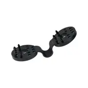 Coolaroo Black Shade Cloth Accessory Round Clips - 12 Pack