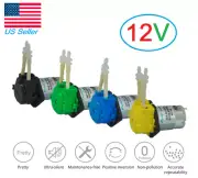 Dosing Pump Peristaltic Pump 12V Mini DC Liquid Water Motor pump Fish Tank