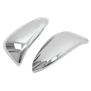 Car Rear View Mirror Decoration Side Door Mirror Cover Cap For Toyota Hilux Revo Vigo Fortuner Highlander RAV4 Innova Silver