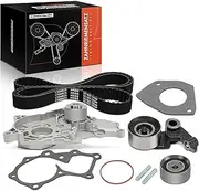 Frankberg Timing Belt Tensioner Pulley Tensioner Tensioner Belt Tensioner V-Ribbed Belt Drive Deflection Guide Pulley Replace# KP15562XS-2