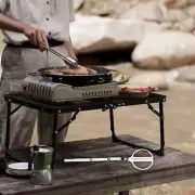 Foldable Log Grabber Fire Tong Stable Robust Outdoor Long Logs Camping Fire AC