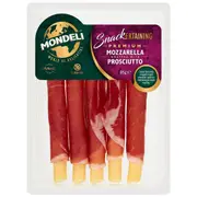 MonDeli Snackertaining Prosciutto Mozzarella 85g