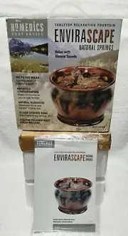 Homedics EnviraScape Natural Springs Tabletop Relaxation Fountain WF-SPR