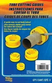 Estes Rockets - Tube Cutting Guides, for Model Rocket (5 sets) EST2315