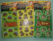 The Stink Factory Scratch and Sniff Stickers unique lot gross cow garbage dirt