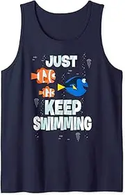 [Disney] Pixar Finding Dory Just Keep Swimming Tank Top