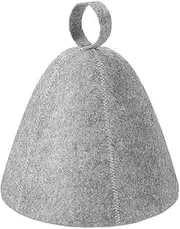 Xuegier Anti Heat Sauna Hat Thicken Wool Felt Shower Cap Hair Turban Quickly Towel Drying Towel Hats Sauna Bathroom Accessories