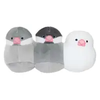 在飛比找露天拍賣優惠-現貨 日本 文鳥 鉛筆盒 筆袋 絨毛 玩偶 小鳥 文具雜貨 
