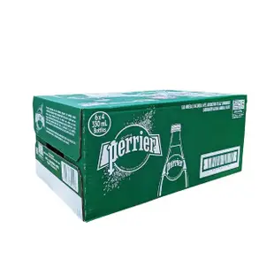 【Perrier 沛綠雅】氣泡天然礦泉水330mlx24入/箱