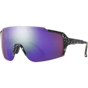 Smith Flywheel Sunglasses Matte Black Marble/ChromaPop Violet Mirror