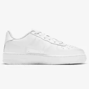 【NIKE 耐吉】休閒鞋 女鞋 大童鞋 AF1 全白 NIKE AIR FORCE 1 LE GS DH2920111